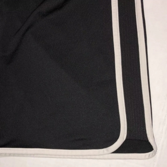 Athletic Works Training Shorts Black & White Sz M - Picture 2 of 6